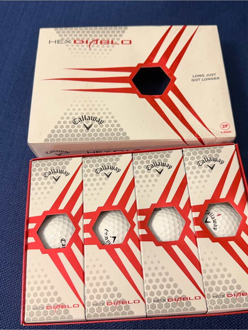 Callaway hex Diablo golf balls one dozen new Callaway golf balls brand new